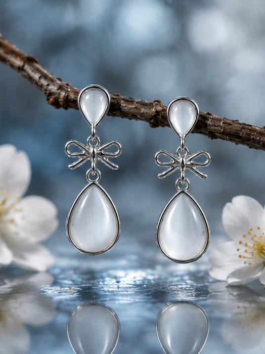 Moonlit Bow Drops