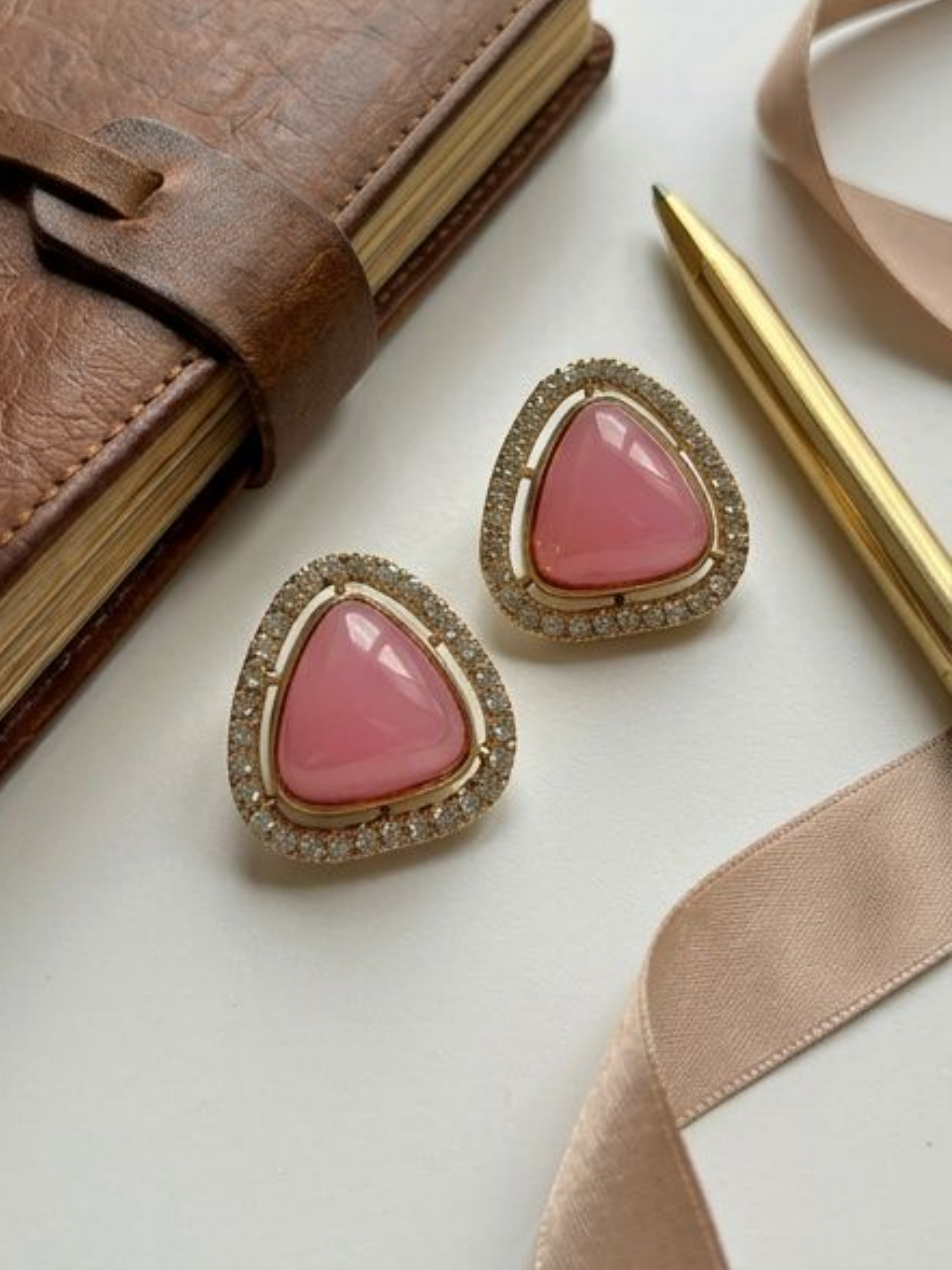 Blush Radiance Studs