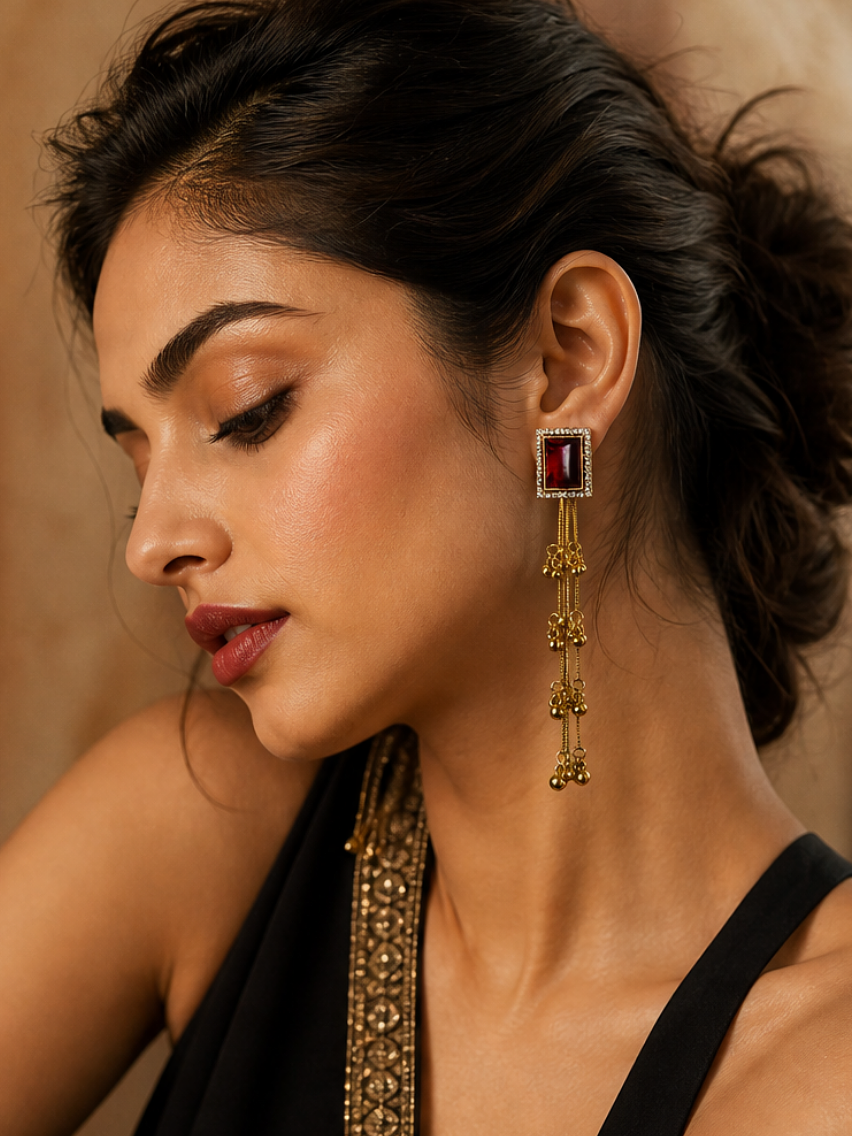 Maharani Tassel Earrings