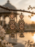 Blush Heirloom Jhumka Earrings